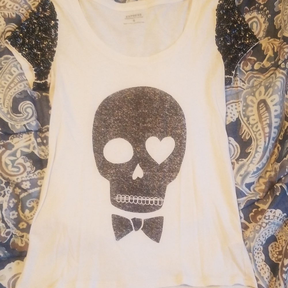 Express Skull Tshirt